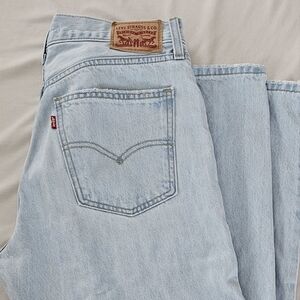 Levi's Light Blue Denim Jeans Low Pro Straight 28